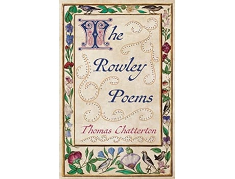 Livro The Rowley Poems de Thomas Chatterton (Inglês)