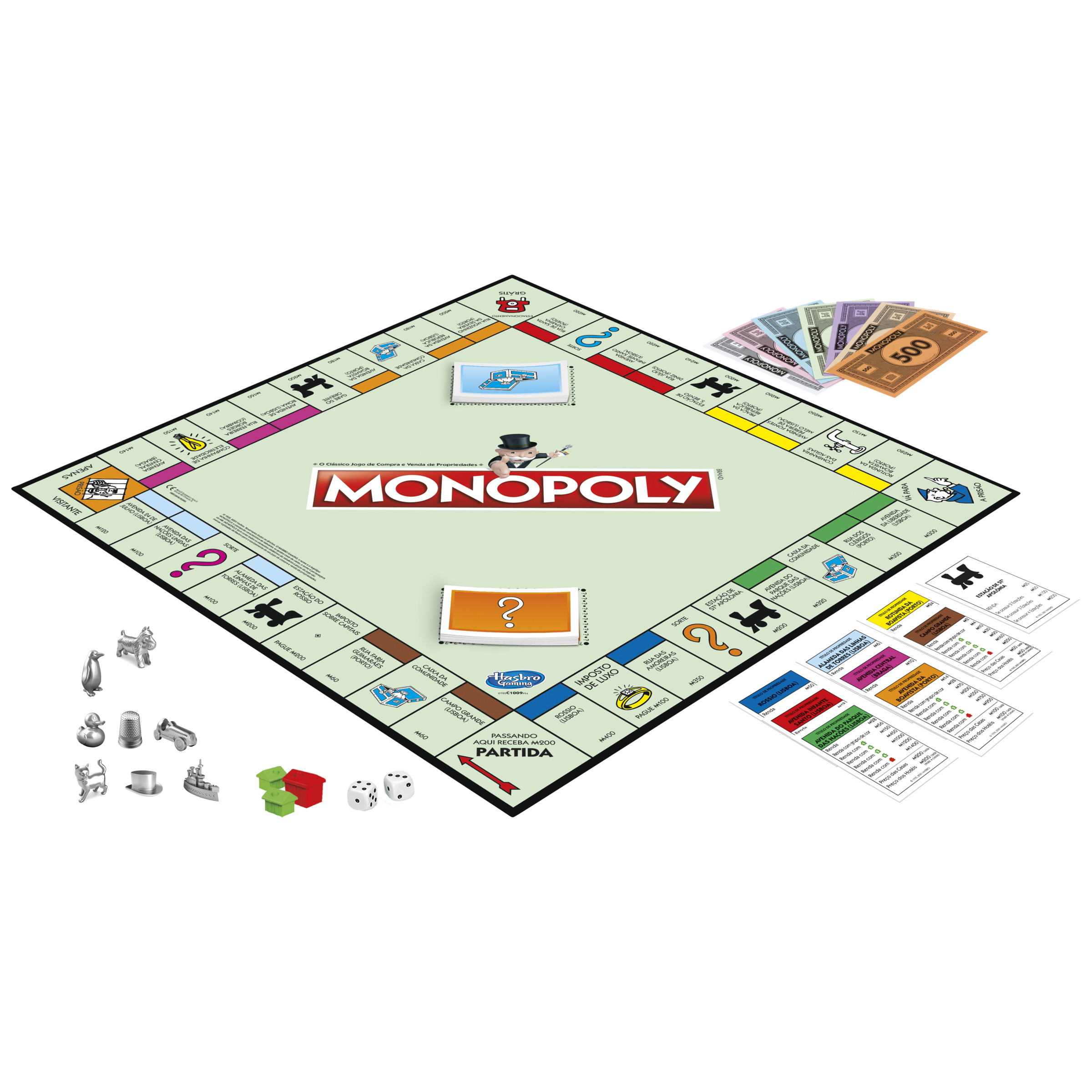 Jogo de Tabuleiro Monopoly Standard (Português)