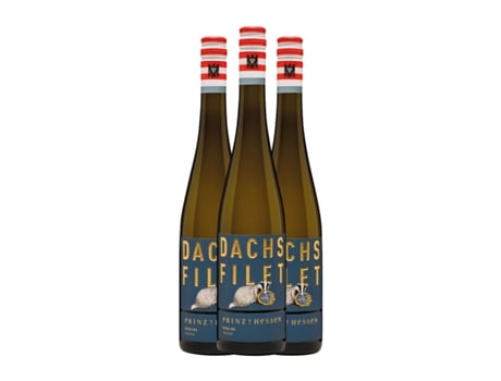 Vinho branco PRINZ VON HESSEN Dachsfilet Riesling Seco Rheingau (0.75 L - 3 Unidades)