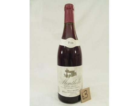 Vinho Tinto DENIS BOUSSEY 1986 (75 cl - 1 unidade)