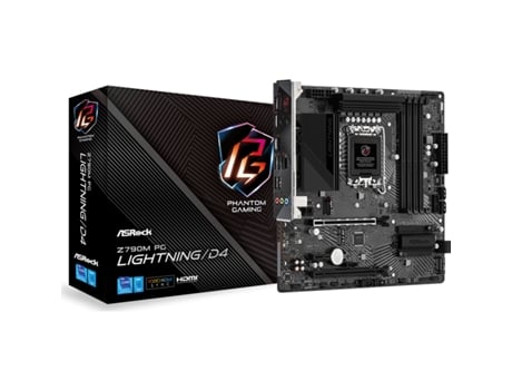 Asrock Z790m Pg Lightning/D4 Intel Z790 Lga 1700 .