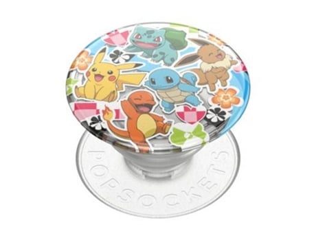 POPSOCKETS Pega Pop para Smartphones Padrão Pokémon Multi Multicor