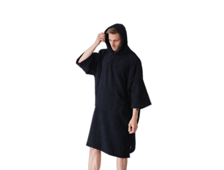 Poncho para Mulher TOWEL CITY (TU - Poliéster - Preto)