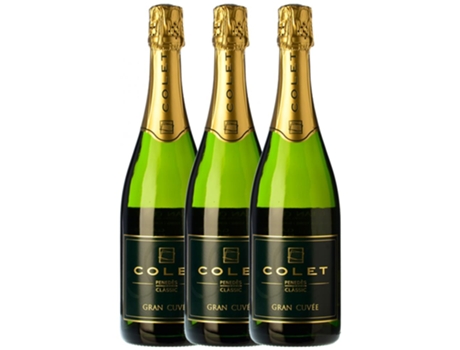 Espumante COLET Colet Gran Cuvée Extra Brut Penedès (0.75 L - 3 unidades)