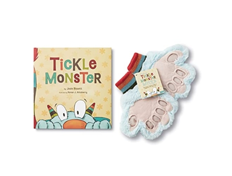 Livro Tickle Monster Laughter Kit — Includes the Tickle Monster book and fluffy mitts for reading aloud and tickling de Josie Bissett (Inglês)