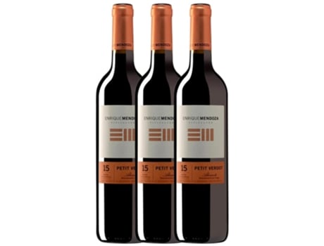 Vinho ENRIQUE MENDOZA Enrique Mendoza Petit Verdot Alicante (0.75 L - 3 unidades)