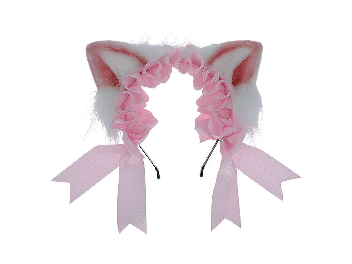 Animal Fofo Orelhas De Gato Tiara Fantasia De Cosplay Faixa De Cabelo Para  Festa Acessórios Para O Cabelo Rosa ZMDECQNA | Worten.pt