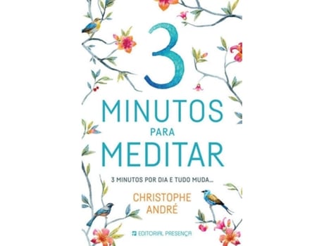 LivroLivro 3 Minutos para Meditar de Christophe André (Português - 2017)