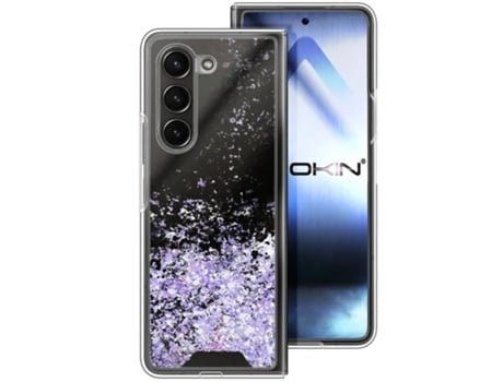 Capa Fold Purpurina para Samsung Galaxy Z Fold 6 MISTERCAPAS Roxo