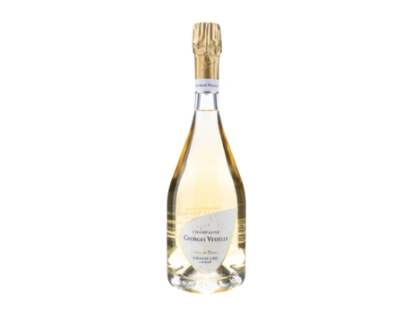 Espumante GEORGES VESSELLE Grand Cru Blanc de Blancs Chardonnay Extra Brut Champanhe (0.75 L - 1 Unidade)