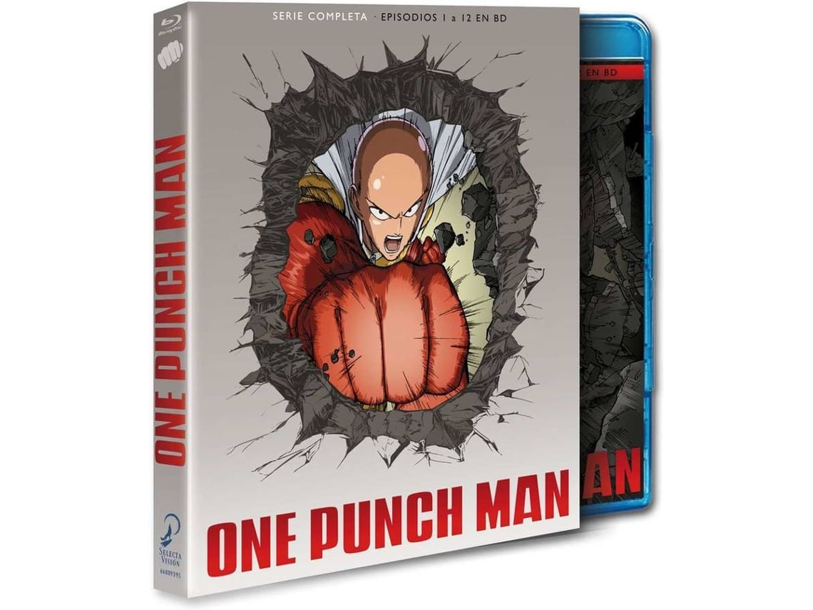 Dvd One Punch Man Todos Episódios Primeira Segunda Temporada