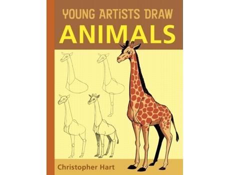 Livro Young Artists Draw Animals de C Hart (Inglês)