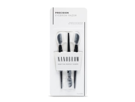 Lamina para Sobrancelha de Facial NANOBROW 3 Pedaços Aparador de Sobrancelhas