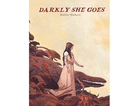 Livro Darkly She Goes de Hubert (Inglês - Capa Dura)