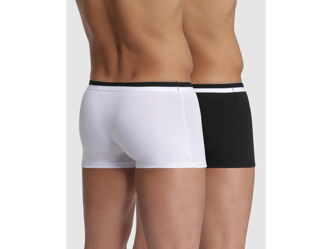 Pack 2 Boxers de Homem Algodão Elastano Unno By Dim Basics 