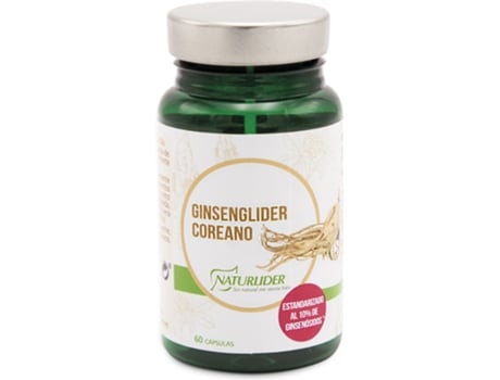 Suplemento Alimentar NATURLIDER Ginseng Coreano (60 cápsulas)