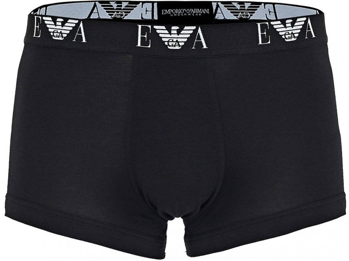 Emporio Armani Emporio 3 Pack Underwear Preto - Roupa de interior