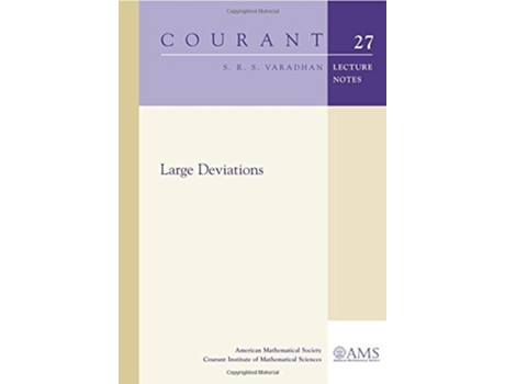 Livro Large Deviations de S R S Varadhan (Inglês)