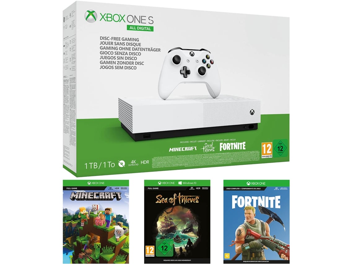 Xbox One S ganha pacote especial de Minecraft com todas as