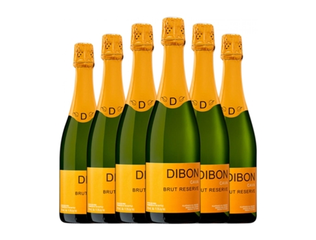 Espumante PINORD Dibon Brut Nature Cava (0.75 L - 6 Unidades)