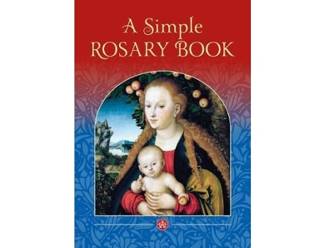 Livro a simple rosary book de catholic truth society (inglês)