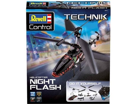 Mini-Drone TAVITOYS Revell RC Technik helicóptero Night Flash (Idade Mínima: 8)