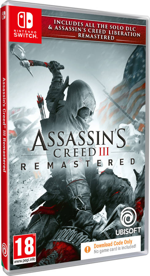 Jogo Nsw Assassins Creed Iii Remastered Ubisoft
