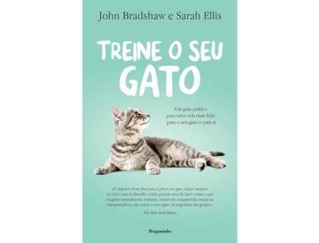 Livro Treine o Seu Gato de John Bradshaw e Sarah Ellis (Português)