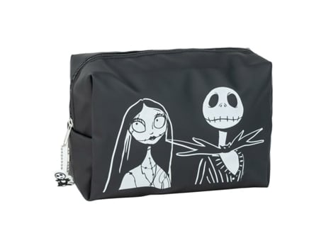 Nécessaire de Viagem THE NIGHTMARE BEFORE CHRISTMAS Preto 100 % Poliéster 23 X 15 X 9 Cm