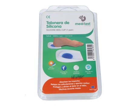 Almofadas de Calcanhar MEDILAST Medilast  Silicone T.G