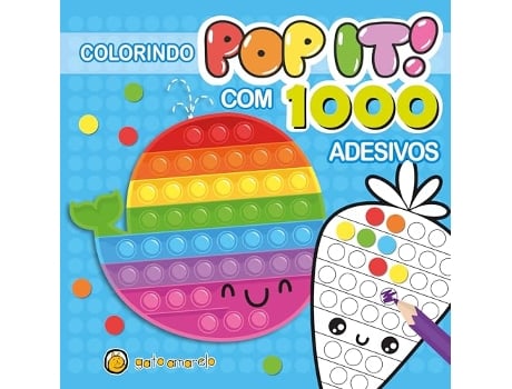 Livro Colorindo Pop It Baleia de Gdb Editorial (Português)