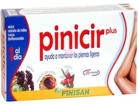 Suplemento Alimentar PINISAN Pinicir Plus 15 Viales (40 Cápsulas)