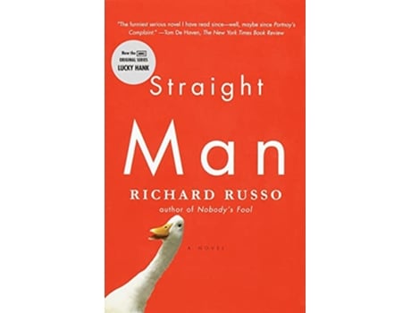 Livro Straight Man de Richard Russo (Inglês)