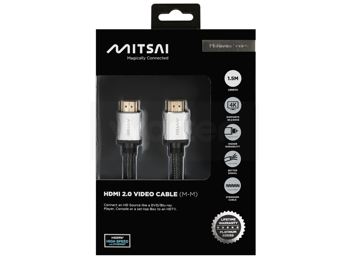 Cabo HDMI MITSAI (Micro HDMI - 1.5m - Preto)
