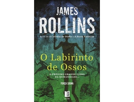 Livro O Labirinto de Ossos de James Rollins (Português)