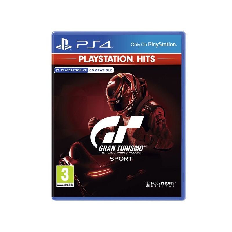  Gran Turismo: Sport Playstation Hits (PS4) : Video Games