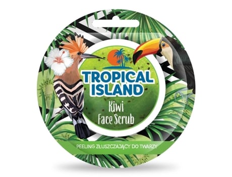 MARION Tropical Island Face Scrub esfoliante esfoliante facial 10g Kiwi