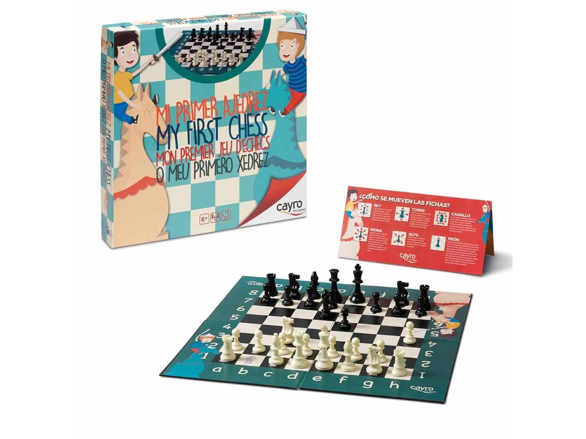 Jogo de Xadrez - Meu primeiro livro de xadrez 