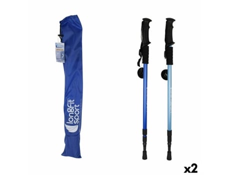 Bastão Trekking LongFit Sport Care (2 Unidades)