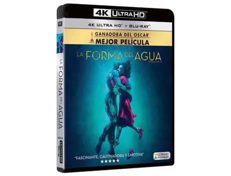 Blu Ray The Shape Of Water Blu Ray 4K Ultra Hd - La Forma Del Agua