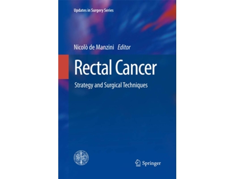 Livro Rectal Cancer de Nicolò de Manzini (Inglês - Capa Dura)