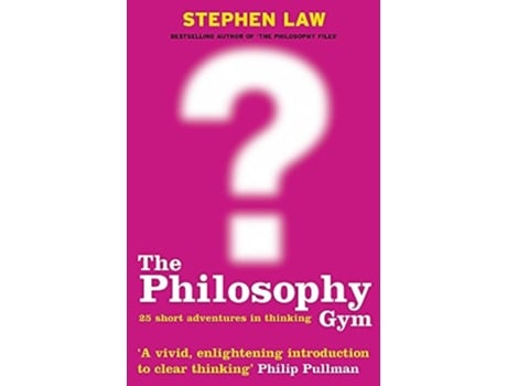 Livro the philosophy gym de stephen law (inglês)