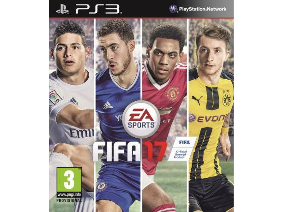 JOGO P/ PS3 FIFA 17