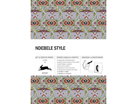 Livro Ndebele Style Gift Creative Paper Book Vol 110 de Pepin Van Roojen (Inglês)