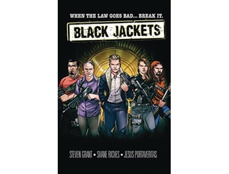 Livro Black Jackets de Steven Grant e Shane Riches (Inglês)