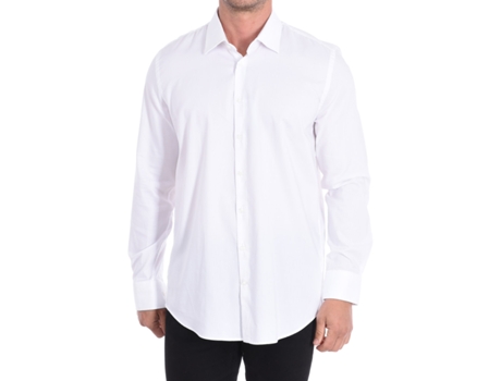 Camisa de Homem DANIEL HECHTER Longa Algodão Branco (41)