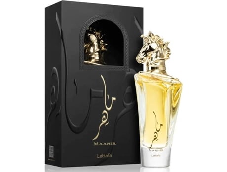 Perfume Unissexo Lattafa EDP Maahir 100 ml