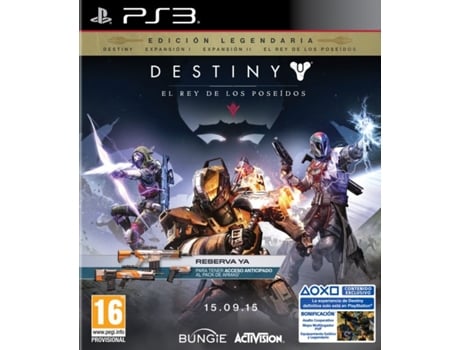 JG PS3 DESTINY:REY POSEIDOS (ED.RESERVA)