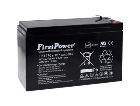 Bateria FIRSTPOWER para UPS APC Back-UPS BK350-UK 7Ah 12V