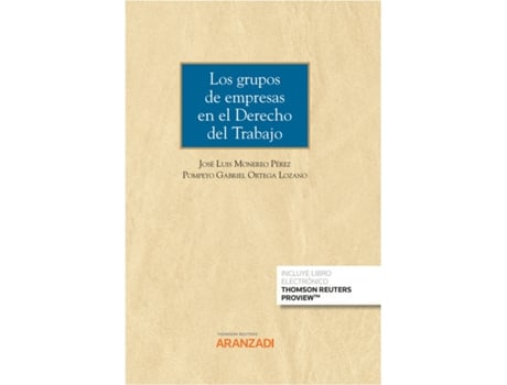 Livro Grupos De Empresas En El Derecho Del Trabajo, Los de José Luis Monereo Pérez (Espanhol)